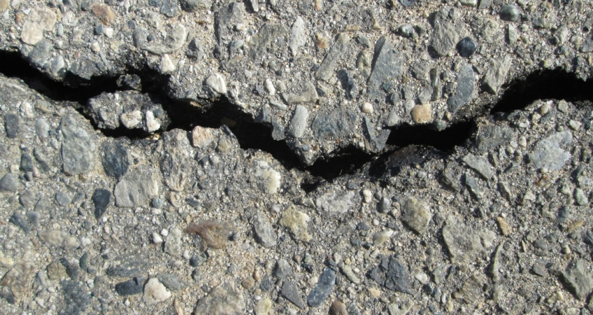 cracks in your driveway
