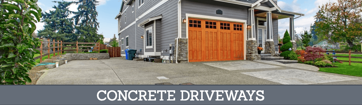 concrete driveways