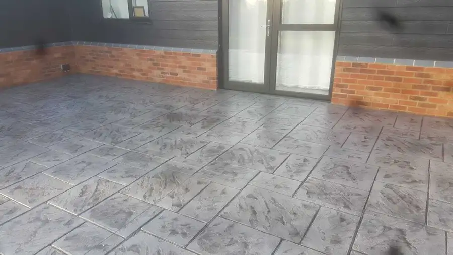 Completed patio project