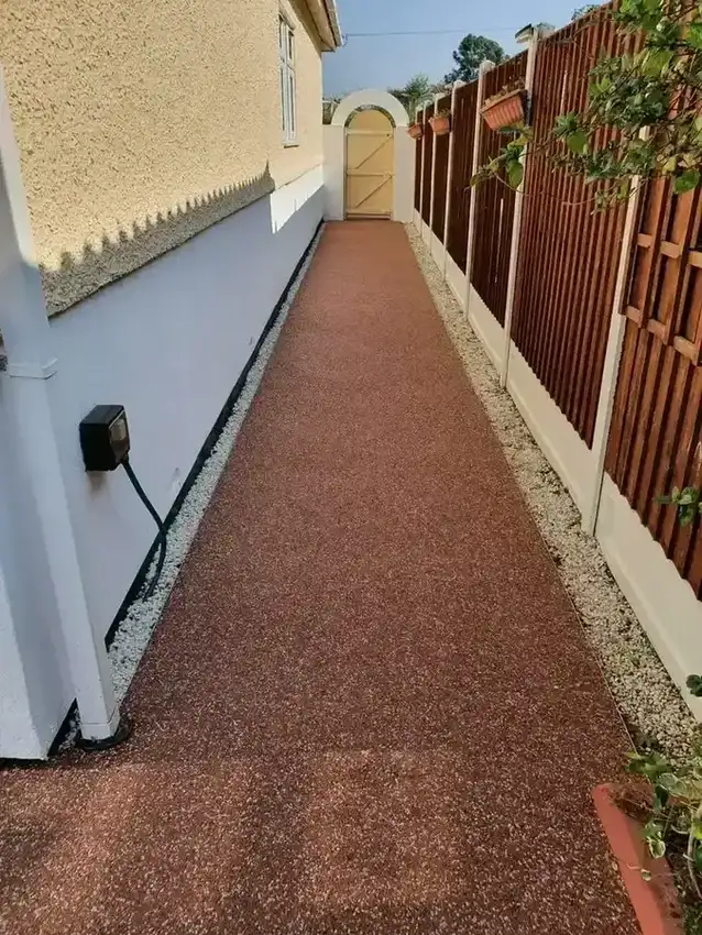 Resin driveway completed in Essex