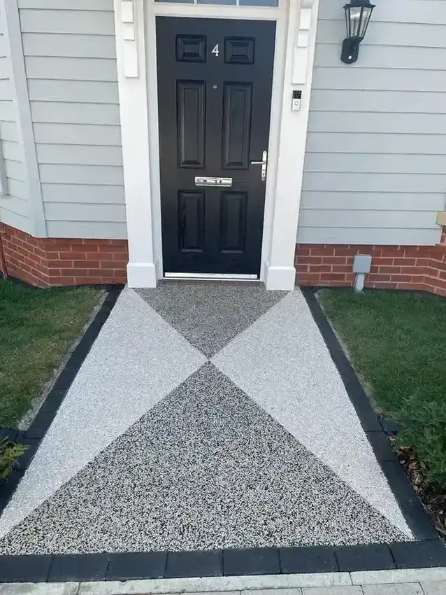 Resin surface installation