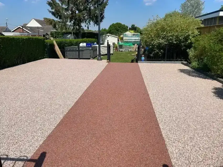 Resin driveway completed in Colchester