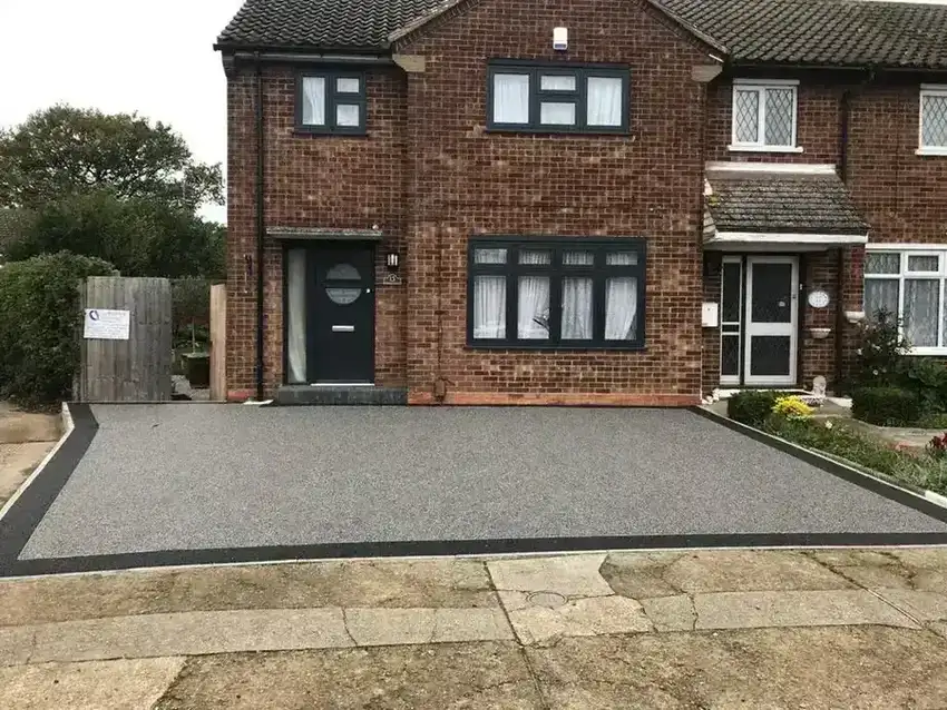 Resin driveway installation in Billericay
